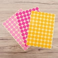 thumbnail image 3 of SHISUYAN 16Pcs 19mm Colorful Adhesive Gift Labels Round Paper Decals Mixed Color, 3 of 8