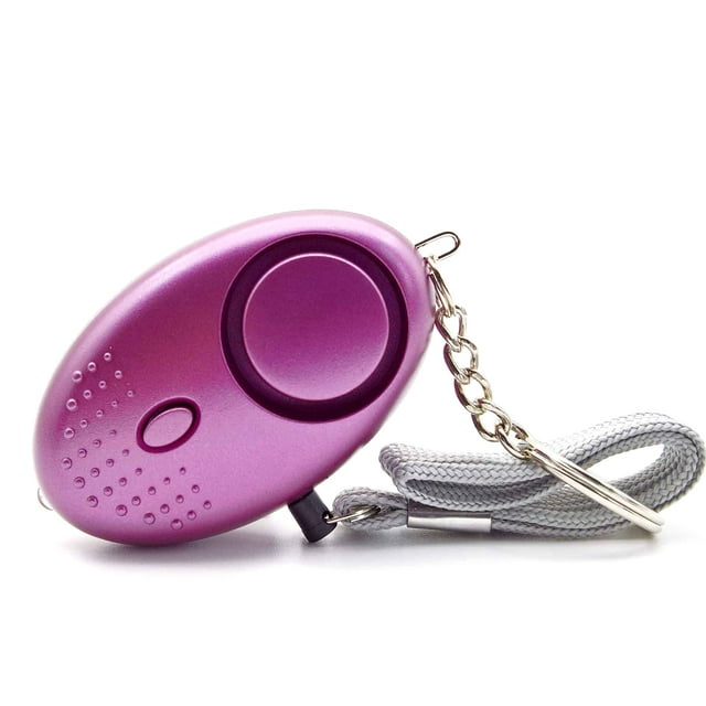 HEVIRGO 1 Pce Alarme de Sécurité Mini Portable Autodéfense 130 dB Son Fort SOS Alarme d'Urgence pour Femmes