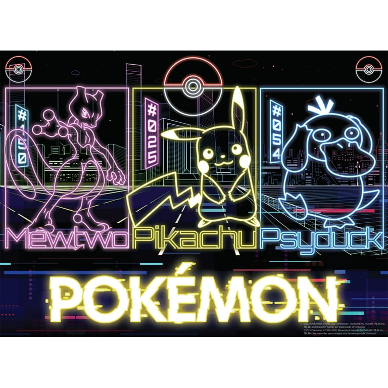 Pokemon - Pikachu vs. Mewtwo, 100 Pieces, Buffalo Games