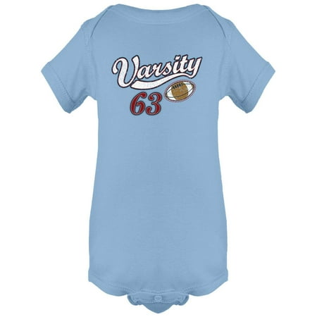 

Varsity 63 Football Bodysuit Infant -Image by Shutterstock 18 Months