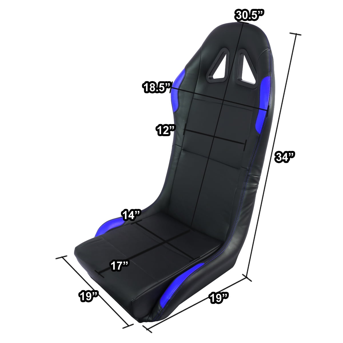 Racing Seat Driving Simulator Cockpit Adjustable Gaming Chair Steering Wheel//Pedal//Gear Shifter Mount Yellow