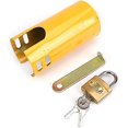 thumbnail image 1 of Water Faucet Lock Outdoor/kitchen/garden Hose Tap Metal Faucetlock System, Child- Proof Anti-theft Metal Faucet Protection Cover, Water Conservation (, 1 of 5