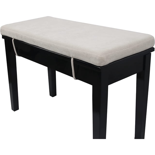 Washable Bench Cushion 36 Inch Non-Slip Bench Pad for Shoe Storage, Window, Piano, Dining Room 36"x18"x2" Beige