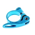 thumbnail image 2 of SPRING PARK Bike Seat Post Clamp 31.8mm Aluminum Alloy Seat Tube Clip Bicycle Quick Release Seatpost for Mountain Tube Bike, 2 of 7