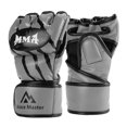thumbnail image 4 of Guantes de MMA Strade Fareast Limited cuero PU kickboxing L Gris, 4 of 8