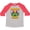 Heather and Red, variant on Inktastic Mardi Gras with Green Masquerade Mask Boys or Girls Toddler T-Shirt