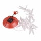 thumbnail image 2 of Dragonfly Wind Chime, decoración de campanas de viento de libélula al aire libre 1.2v 600 mAh colorido gradiente para jardín, 2 of 8