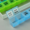 thumbnail image 3 of Transemion Efficient Pill Case Organizer For Monthly Medication Management Portable First Aid Kit Organizer gray, 3 of 6