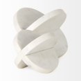 thumbnail image 5 of HomeRoots 392552 Petite Marble Circular Sculpture, White, 5 of 5