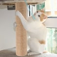 thumbnail image 1 of LEEYNEER 2pcs Replacement Cat Scratching Post Tall Sisal Cat Scratch Pole Diy Cat Tree Post Replacement Parts Cat Scratching Post For Indoor Cats, 1 of 8