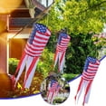 thumbnail image 3 of Wovilon Hanging Ornaments Independence Day Windsock Polyester Independence Day Holiday Ornament Windsock, 3 of 8
