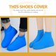 thumbnail image 3 of GOOHOCHY 2 pares de protectores de zapatos profesionales convenientes cubiertas de zapatos de lluvia Protectores, 3 of 8