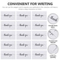 thumbnail image 4 of Milisten 150Pcs Multi-function Thank You Cards Elegant Coated Paper Thank Cards for Delivery, 4 of 5