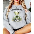thumbnail image 2 of Dirty Birdies Sweatshirt for Women Funny Ladies Golf Pullover Gray Sweatshirt Adult X-Large, 2 of 4