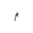 thumbnail image 2 of CRL H3543 Bronze Left Hand Casement Window Lock - 2-3/8" Screw Holes, 2 of 2