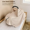 thumbnail image 5 of Nursing Cover for Breastfeeding, Soft & Breathable Privacy Poncho, Multi-Use Feeding Shawl, Comfortable & Portable Breastfeeding Cover for Women (Beige), 5 of 6
