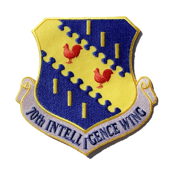 70th Intelligence Wing Patch – Plastic Backing