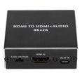 thumbnail image 3 of 4K * 2K HDMI Audio Splitter Extractor, Divisor HDMI a HDMI + SPDIF + 3.5mm Salida de Audio Convertid, 3 of 7