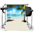 thumbnail image 4 of Fondo de vinilo para fotografía de playa de verano de 3 x 5 pies, utilería para estudio fotográfico, 4 of 8