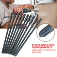 thumbnail image 4 of Hilitand Screwdriver Bits Set, Cross Head Bit, 10pcs Electric Drills For Air Screwdrivers, 4 of 8