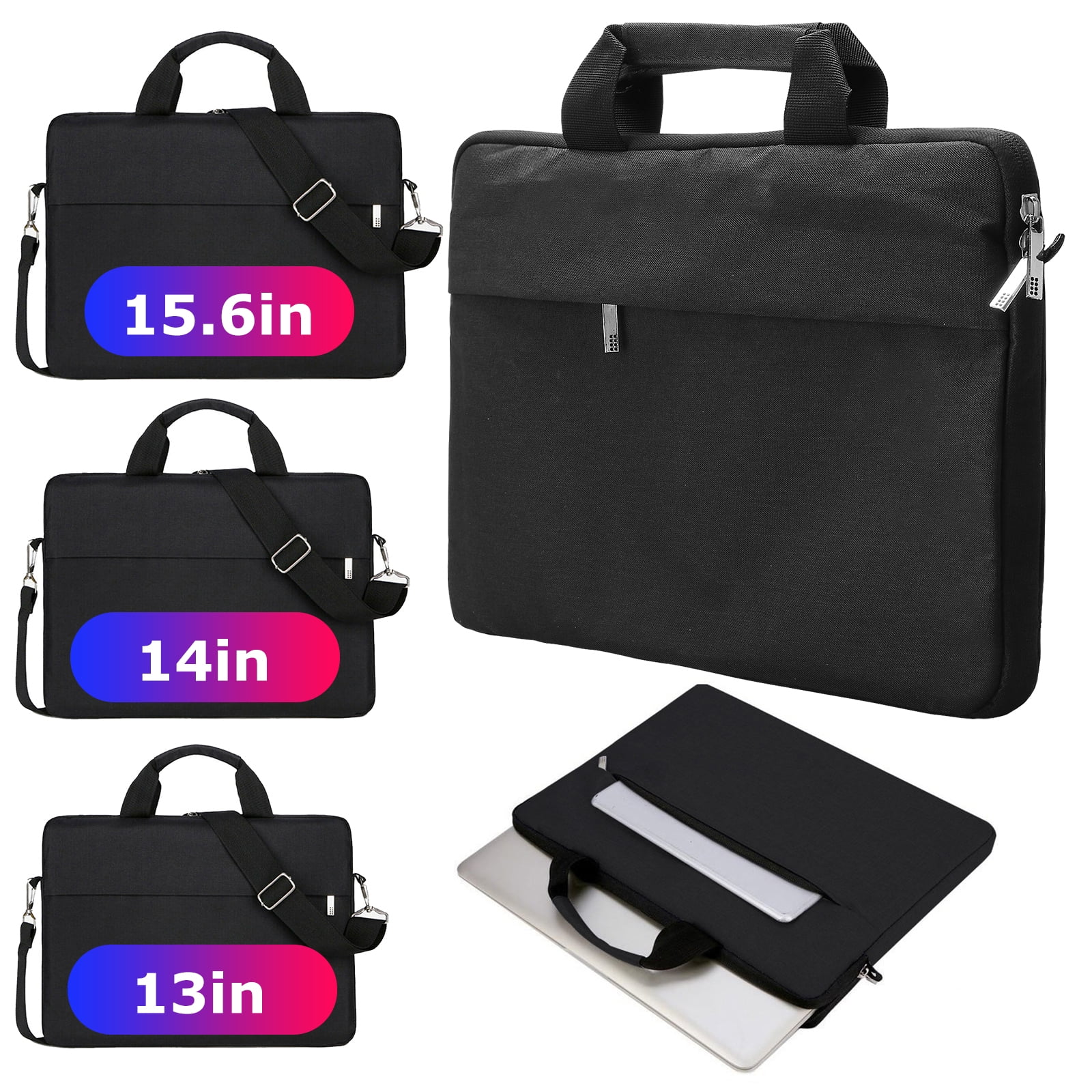 Sis-Ters Shockproof Laptop Bag Compatible for 13-15.6 Inch Laptop Computer 