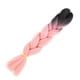 thumbnail image 2 of Fiudx Extensiones de Cabello Trenzado de 24 Pulgadas, Fibra Sintética de Alta Temperatura, Cabello Trenzado Preestirado, Liviano y Cómodo, Ideal para Trenzas y Pelucas, Peinados de Bricolaje, Fiesta, 2 of 3