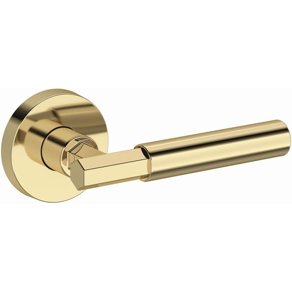 Baldwin PSRIDCRR031 Riddling Passage Door Lever Set - Brass