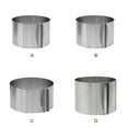 thumbnail image 3 of Xingzhi Telescopic Mousse Ring Baking Cake 6-12 Inch Adjustable Mould Tools Stainless Steel Round Bakeware Self-Assembly Pastry height/8cm, 3 of 6