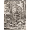 thumbnail image 3 of Albrecht Altdorfer 19x24 Black Modern Framed Museum Art Print Titled - Jael Kills Sisera (1523), 3 of 5