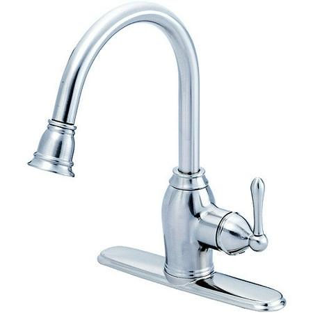Chrome Single Handle Kitchen Faucet