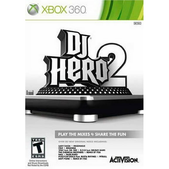 DJ Hero 2 (sw), Activision Blizzard, XBOX 360, 047875961722