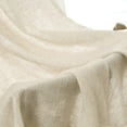 thumbnail image 6 of DriftAway Natural Linen Curtains 80 Inches Long 3 Pound Thick Semi Sheer 2 Panels Farmhouse Real Flax 3 Inch Rod Pocket Back Tab Boho Rustic Light Filtering Window Drapes for Bedroom Privacy Assured, 6 of 8