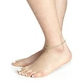 thumbnail image 2 of Floreo 10k Yellow Gold Hollow Rope Chain Bracelet and Anklet, 4mm (0.16"), 2 of 2