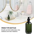 thumbnail image 3 of 2025 4Pcs 1Set 500ML Press Type Convenient Cosmetic Bottles for Travel (Green), 3 of 3