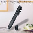 thumbnail image 3 of braveheart Car Brake Fluid Tester Professional Auto Oil Detecting Pen LED Indicator Battery Operated Automotive Accessory black 150mm 1Set, 3 of 6
