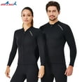 thumbnail image 4 of Naiovety DIVE SAIL 2MM Traje de neopreno Tops Trajes de neopreno térmico Protección Trajes de buceo Traje de surf de gran tamaño para aeróbic Deportes acuáticos Negro L Naiovety OD003293-03, 4 of 6
