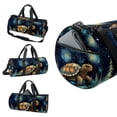thumbnail image 3 of Turtle Sports Bag, Shoe Bag, Basketball Bag, Soccer Bag - Size 17.7 Inches with Interior Zipper Pocket - Large Capacity - Ideal for Gym, Travel, and Sports Matches, 3 of 6