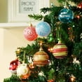 thumbnail image 2 of LINLIN 24Pcs 6cm/2.36” Christmas Tree Baubles Shatterproof Plastic Xmas Tree Decorations Christmas Balls Ornament Hanging Pendants Holiday Party Festival Decor, 2 of 7