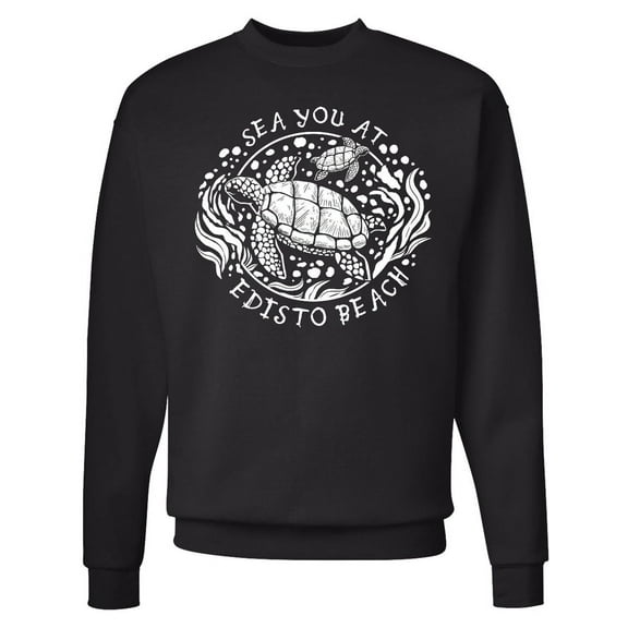 Inktastic Sea You at Edisto Beach Adult Sweatshirt