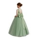 thumbnail image 1 of Vestido KAQININI de tul satinado para niña con flores, fiesta de boda, 1 of 8
