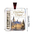 thumbnail image 5 of Christmas Cash Gift Holder Ornament - Clear Christmas Money Holder for Cash Gift - Xmas Tree Hanging Ornaments or Decoration (D), 5 of 6