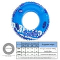 thumbnail image 3 of Flotador de anillo de natación engrosado con flotadores de piscina con asa para niños adultos (100# azul), 3 of 6