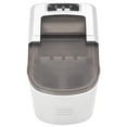 thumbnail image 6 of vidaXL Ice Cube Maker 0.6gal 33.1lbs/24h Automatic Making Machine Silver/Black, 6 of 30