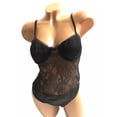 thumbnail image 2 of Victoria's Secret For Love & Lemons Black Underwire Lace Bodysuit Teddy Size Medium NWT, 2 of 3