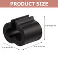 thumbnail image 2 of SHOWERORO 100Ud Tapones Para Patas De Con Protección Para Suelos Y Movimiento Negro, 2 of 6