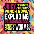 thumbnail image 4 of (2 pack) Trolli Sour Brite Crawlers, Candy, Fruit Punch, Sweet and Sour, Gummy Worms, 7.2 oz Bag, 4 of 11