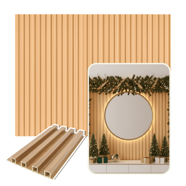 Lambrín Decorativo Premium Panel 3d De Pared 12pz Inmatmex Color Ace Amarillo