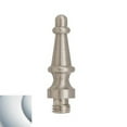 thumbnail image 3 of Baldwin 1083150I I Steeple Tip Hinge Radius Corner, Satin Nickel - Set of 2, 3 of 6