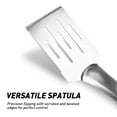 thumbnail image 6 of 3 Pieces BBQ Grill Tool Kit with Stainless Steel Spatula Fork & Tong - BRANDMAN GRILLS SINCE 1987, 6 of 8