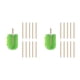 thumbnail image 3 of Toystoory Molde de helado Molde de alimentos de congelación de plástico Fabricante resistente a la temperatura Verde Grün 2Conjunto, 3 of 6